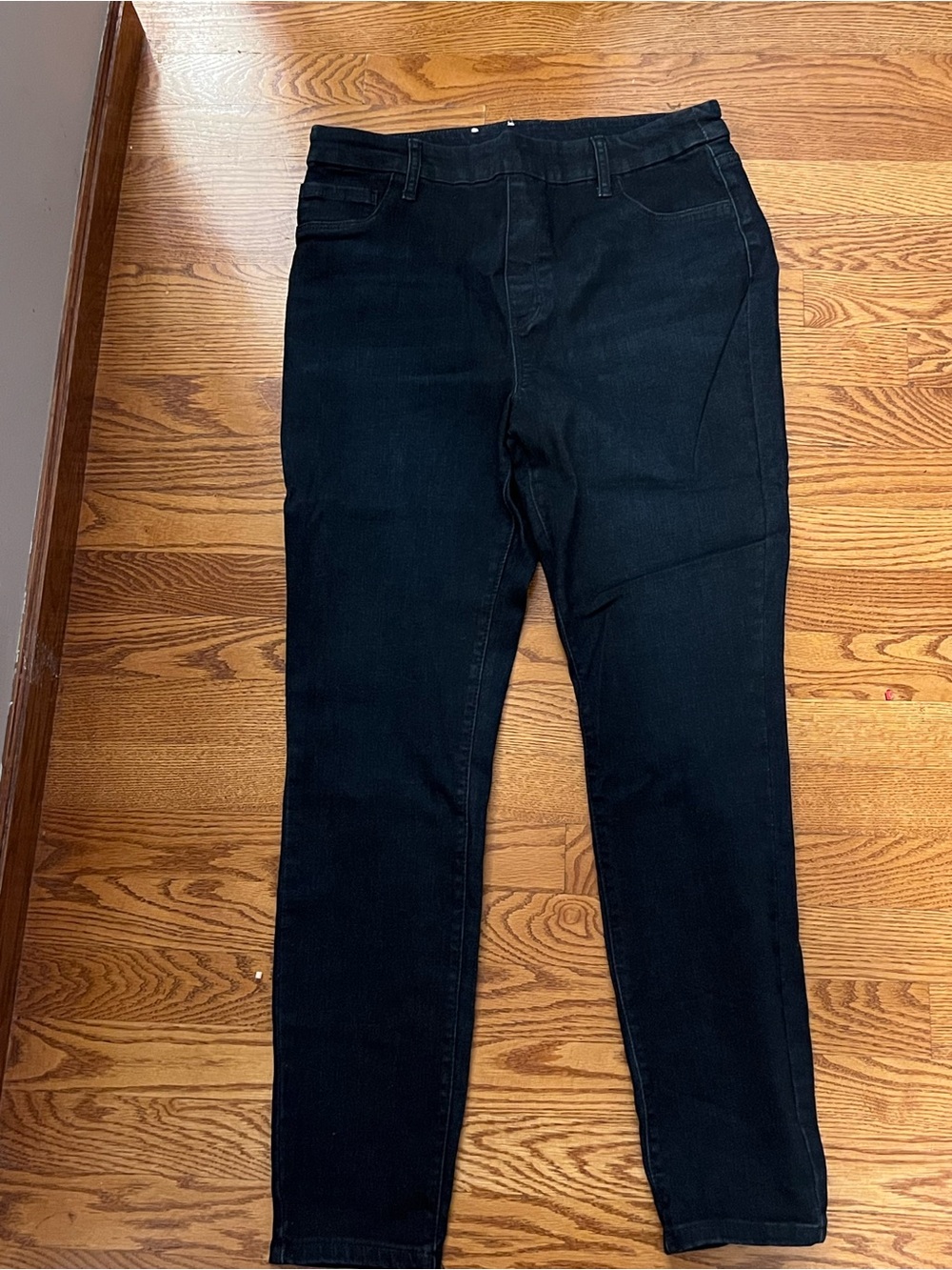 Time and Tru Black Slim Stretch Jeggings for Women